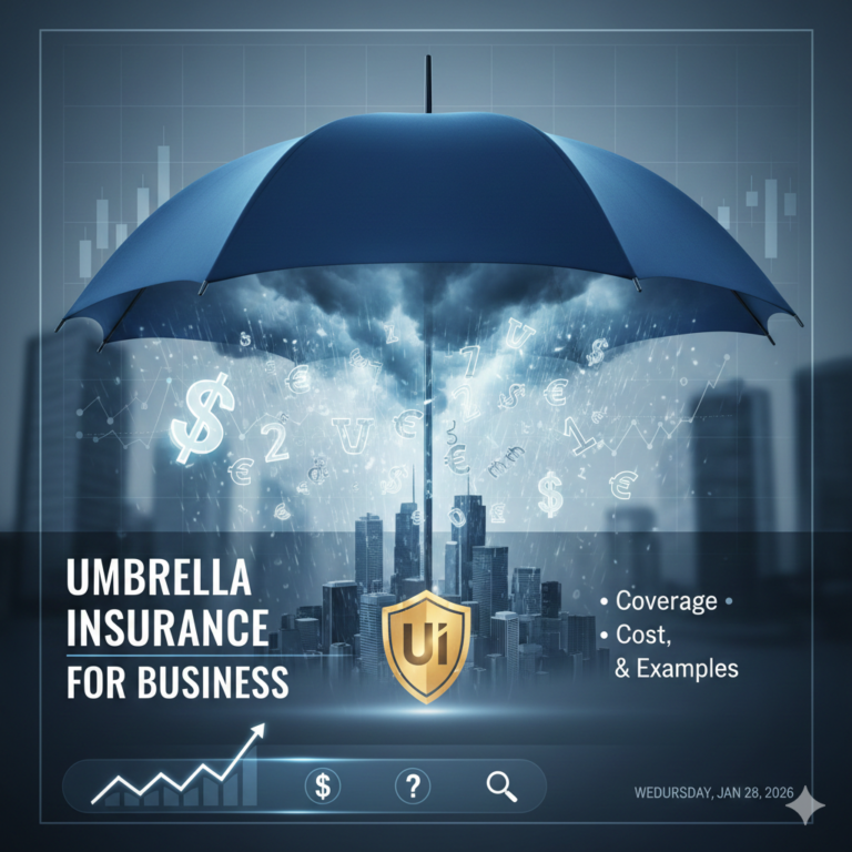 Umbrella Insurance for Business: Coverage, Cost & Examples